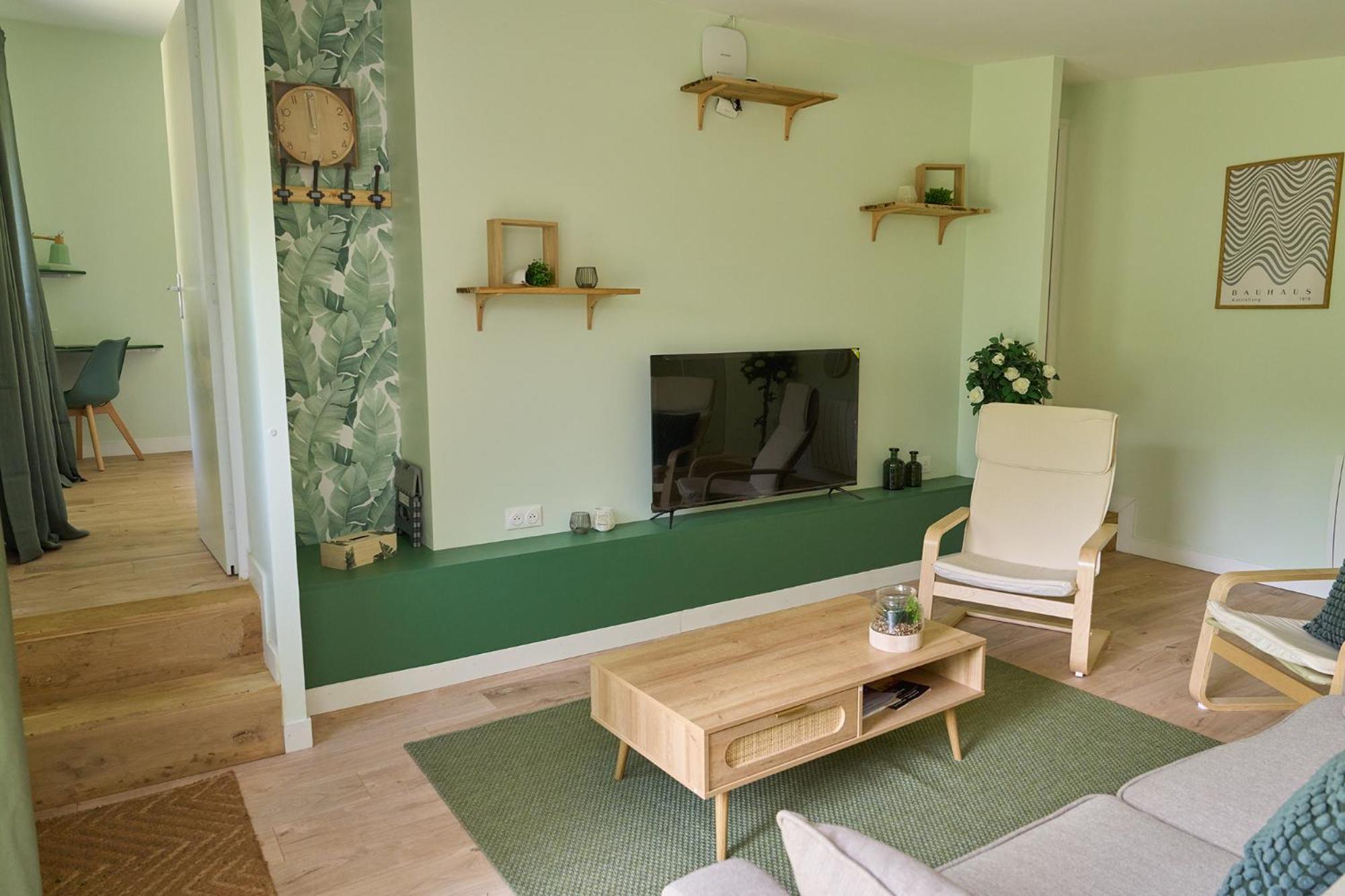 Green Escape - Cozy & Chill Brunoy Ngoại thất bức ảnh