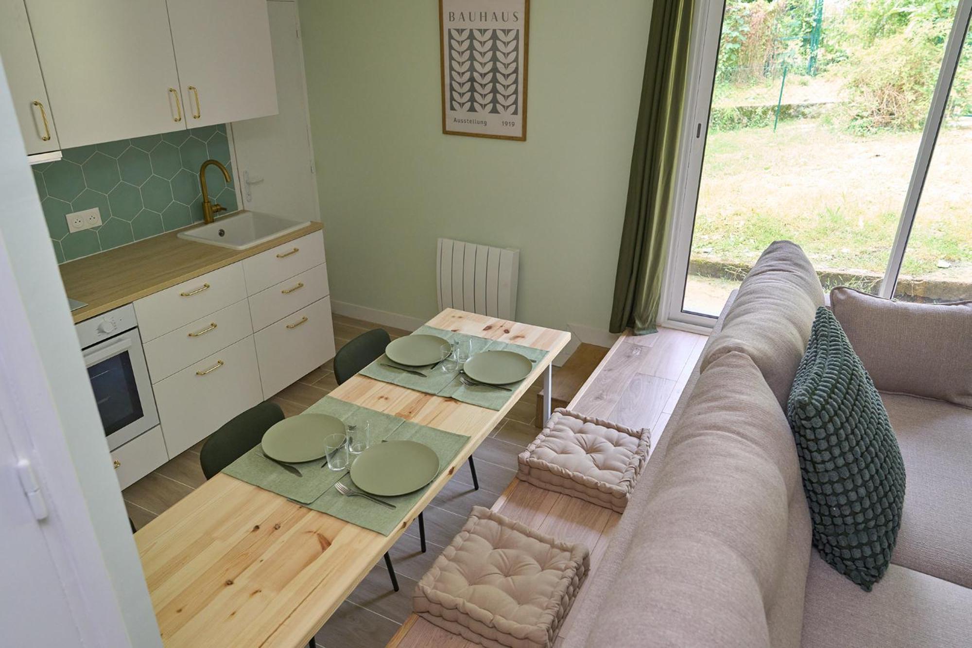 Green Escape - Cozy & Chill Brunoy Ngoại thất bức ảnh