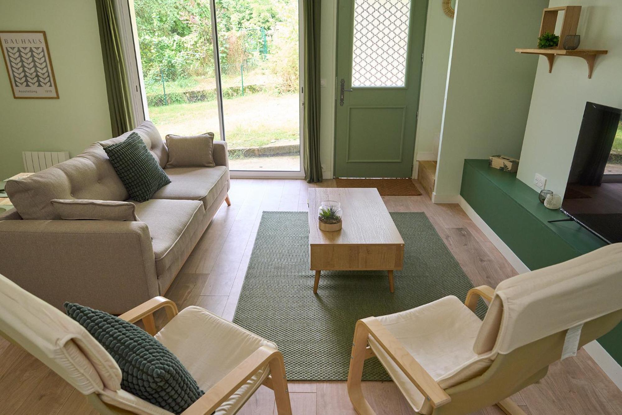 Green Escape - Cozy & Chill Brunoy Ngoại thất bức ảnh