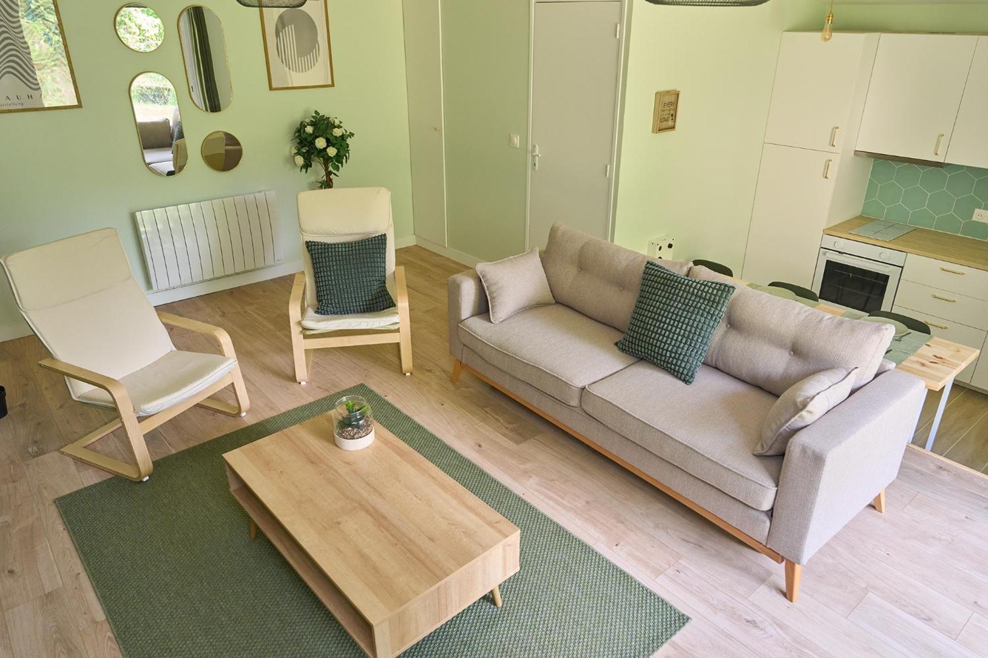 Green Escape - Cozy & Chill Brunoy Ngoại thất bức ảnh