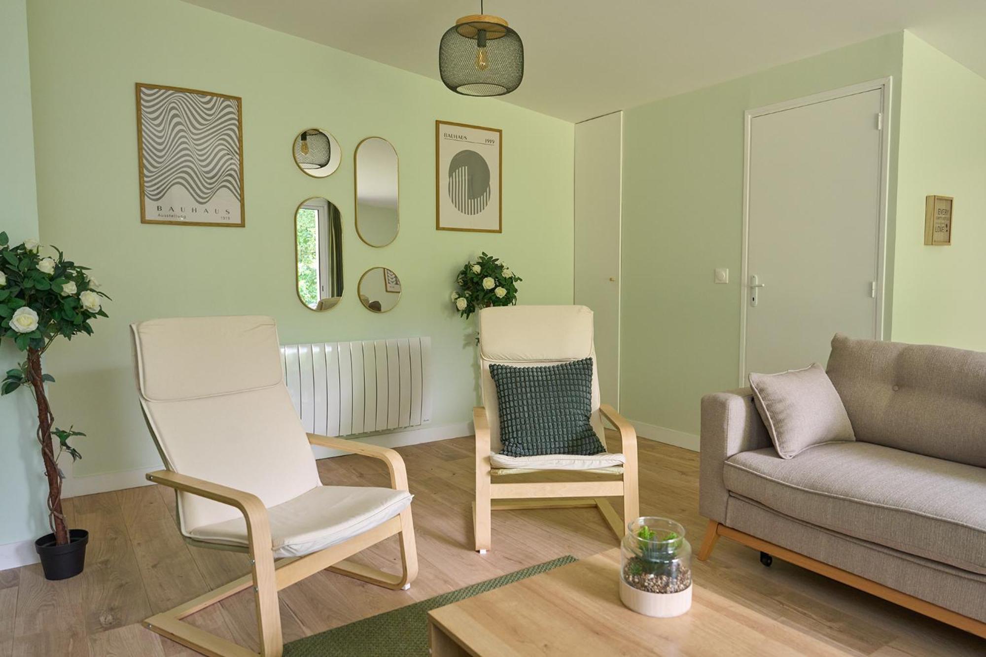 Green Escape - Cozy & Chill Brunoy Ngoại thất bức ảnh